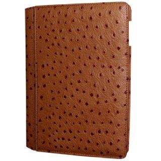 Piel Frama 531 Tan Ostrich Magnetic Leather Case for Apple iPad 2 / The new iPad Computers & Accessories