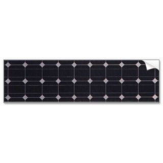 Solar Panel bumper sticker