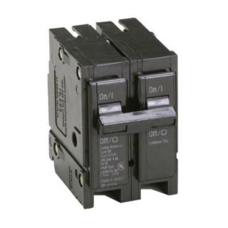 Eaton 15 Amp 2 in. Double Pole Type BR Replacement Circuit Breaker BR215