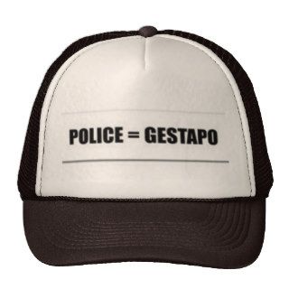 POLICEGESTAPO TRUCKER HAT