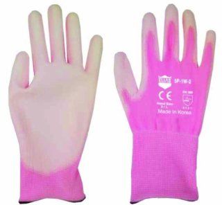 Elias 59086 Garden Glove, Pink with White coating  Work Gloves  Patio, Lawn & Garden