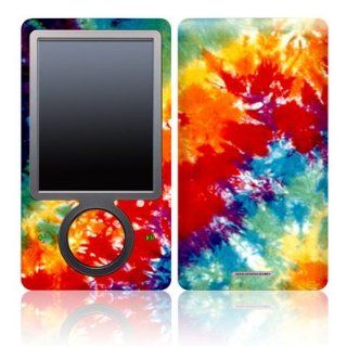 Tie Dyed Design Zune 30GB Skin Decal Protective Sticker Electronics