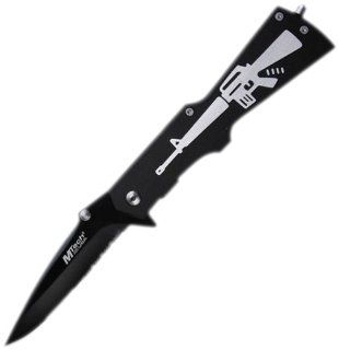 MTECH USA MT 533BK Tactical Folding Knife 4.75 Inch Closed  Tactical Folding Knives  Sports & Outdoors