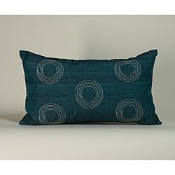 'Center' Teal 12x20 inch Decorative Pillow Throw Pillows