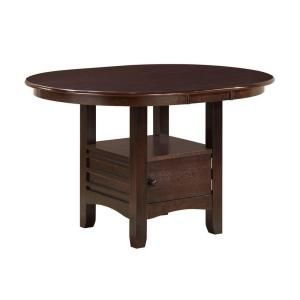 Boraam Madison Dining Table in Cappuccino 22010