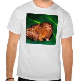 Monkey Ready For Action Pygmy T shirts