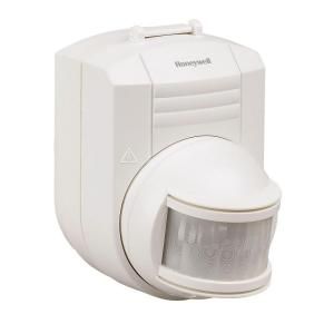 Honeywell Wireless Motion Sensor, White, Indoor/Outdoor, for Honeywell 300 Series and Decor chimes RCA902N