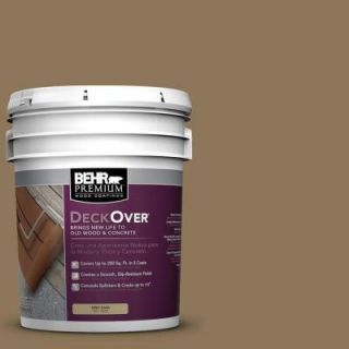 BEHR Premium DeckOver 5 gal. #SC 153 Taupe Wood and Concrete Paint 500005