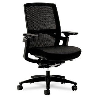 HON FWCMHMMNT10T F3 Series Ilira Stretch Back Work Chair, Black Upholstery   Executive Chairs