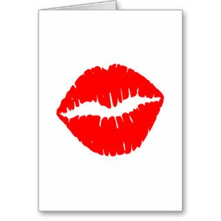Red Kiss Cards