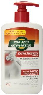 RUB A535 EXTRA STRENGTH Large 200 g size CREAM For Relief of Arthritis, Rheumatic Pain, Muscle Pain, Joint & Back Health & Personal Care