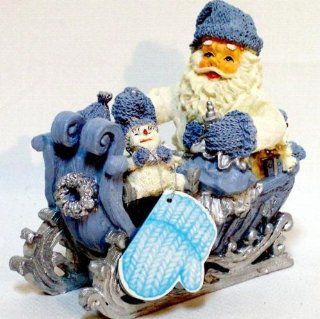Santa in Sleigh with 3 Snow Buddies  Other Products  