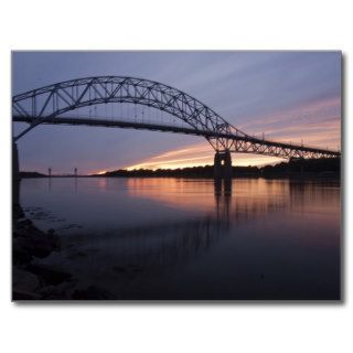 Sagamor Bridge over Cape Cod canal, Post Card