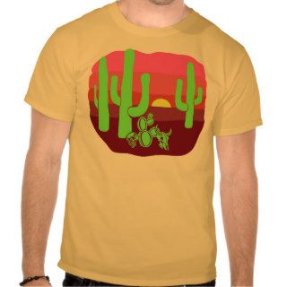 Desert Skulls and Cacti Shirt