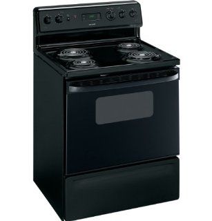 Hotpoint RB536DPBB 30" Black Electric Coil Range Kitchen & Dining