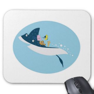 Disney Finding Nemo Mr. Ray Mouse Mat