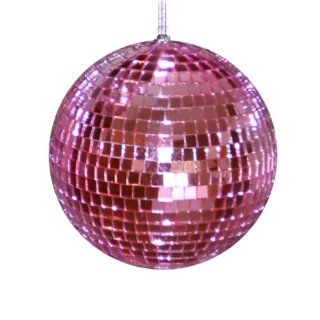 Disco Ball Ornaments   6, Light Pink   Decorative Hanging Ornaments