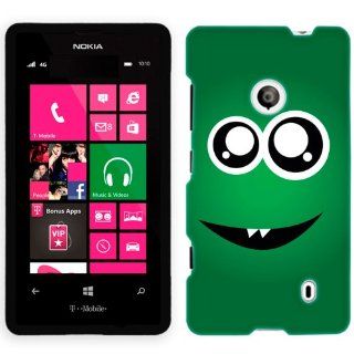 Nokia Lumia 521 Greeny Cute Monster Phone Case Cover Cell Phones & Accessories
