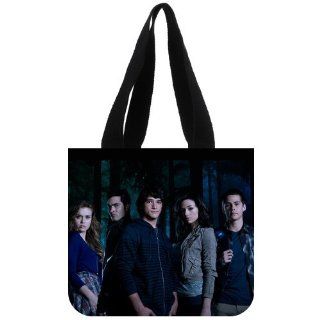 Custom Teen Wolf Tote Bag (2 Sides) Canvas Shopping Bags CLB 537   Reusable Grocery Bags