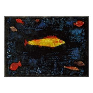 Paul Klee The Goldfish Whimsical Nursery Art Posters