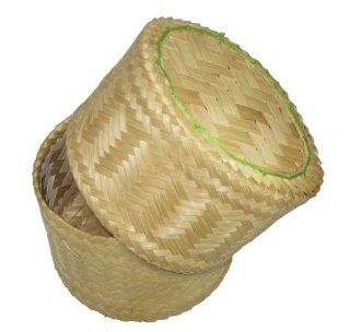 Thai Handmade Sticky Rice Serving Basket midiuml size  Other Products  