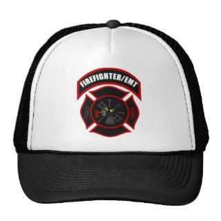 Maltese Cross   Firefighter/EMT Trucker Hat