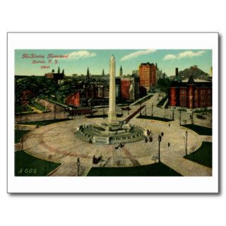McKinley Monument, Buffalo, New York Vintage Postcards