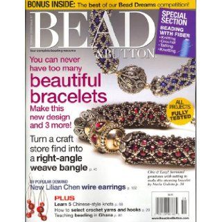 Bead & Button, October 2008 Issue Editors of BEAD & BUTTON Magazine Books