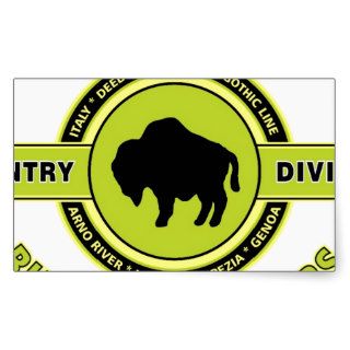92nd Infantry Division "Buffalo Soldiers" WW II Sticker