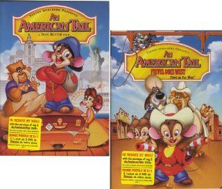 An American Tail / An American Tail Fievel Goes West (Full screen) (2 Pack)   Region 1 Don Bluth, Phil Nibbelink, Steven Spielberg Movies & TV
