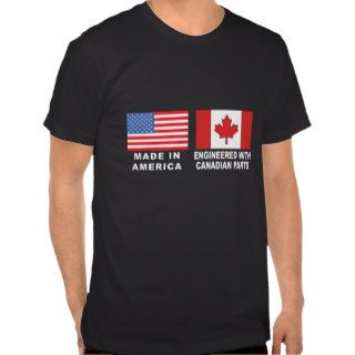 American Canadian T Shirt