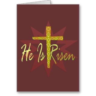 He Is Risen Card