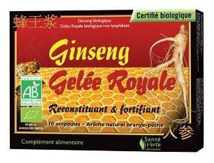 SANTE VERTE Ginseng Gele royale (10 ampoules) Health & Personal Care