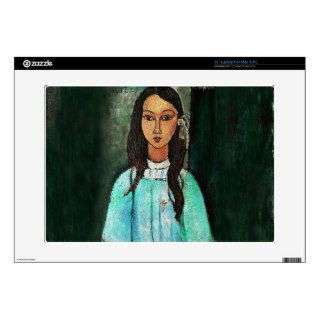 Amedeo Modigliani Alice Vintage Girl Painting Art Skin For Laptop