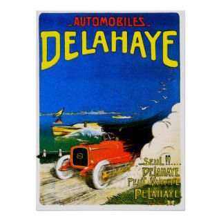 Delahaye Automobiles ~ Made in France Print