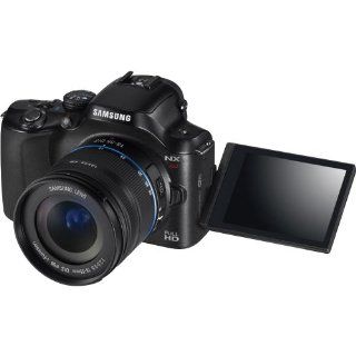 Samsung NX20 20.3 MP SLR with 3.0 Inch LCD Camera (Black)  Point And Shoot Digital Cameras  Camera & Photo