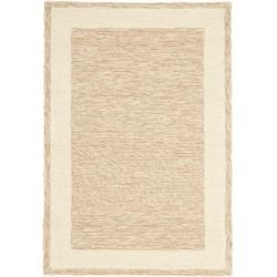 Simply Clean Gabeh Hand hooked Natural Rug (2' x 3') Safavieh Accent Rugs