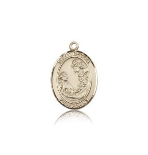 JewelsObsession's 14K Gold St. Cecilia Medal Pendants Jewelry