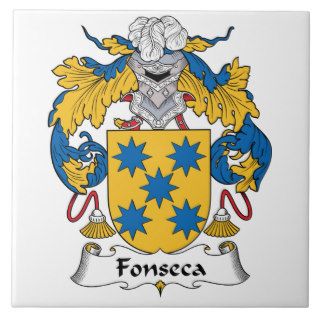 Fonseca Family Crest Ceramic Tile