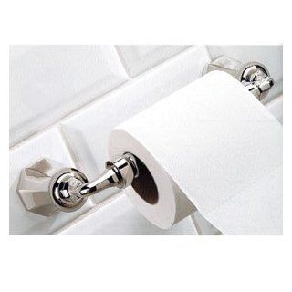 Thg Paris A54 543MB01 Polished Nickel Bathroom Accessories Double Post Paper Roll Holder   Toilet Paper Holders