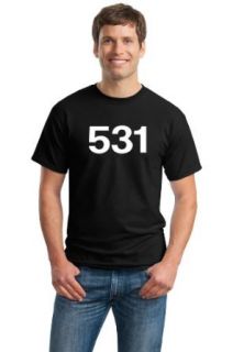 531 AREA CODE Adult Unisex T shirt / Omaha Clothing
