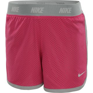 NIKE Girls Sport 4 Mesh Shorts   Size Large, Vivid Pink