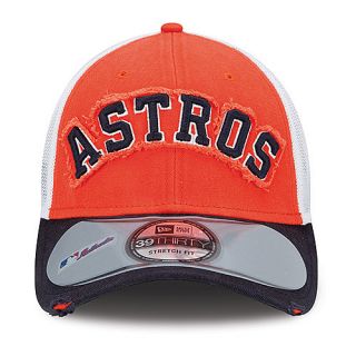 NEW ERA Mens Houston Astros 39THIRTYClubhouse Cap   Size S/m, Orange
