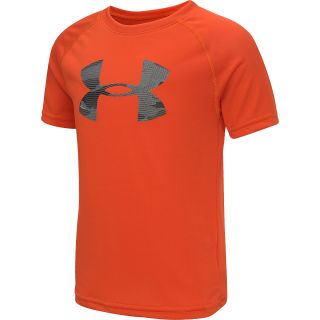 UNDER ARMOUR Toddler Boys Big Logo Short Sleeve T Shirt   Size 3t, Orange