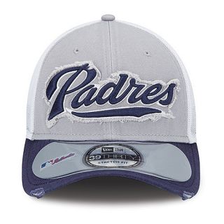 NEW ERA Mens San Diego Padres Clubhouse 39THIRTY Cap   Size S/m, Grey