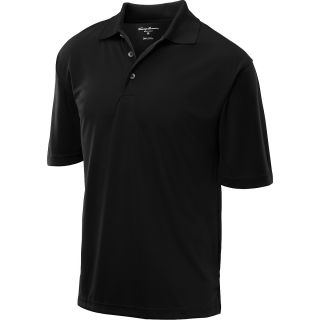 TOMMY ARMOUR Mens Solid Golf Polo   Size Large, Black