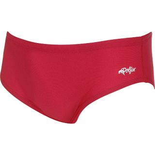 Dolfin Team Solid Racer Brief Mens   Size Size 32, Red (7000L 250 32)