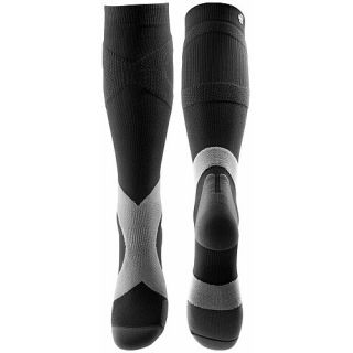 Bauerfeind Training Compression Socks   Size Small, Coal/polar (29180173203511)