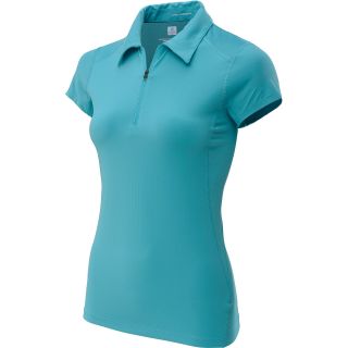 COLUMBIA Womens Freeze Degree II Short Sleeve Polo Shirt   Size Xl, Geyser