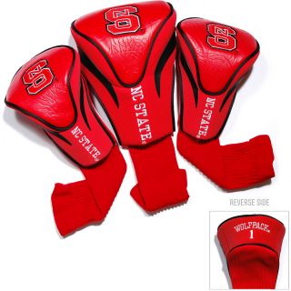 Team Golf North Carolina State University Wolfpack 3 Pack Contour Head Covers